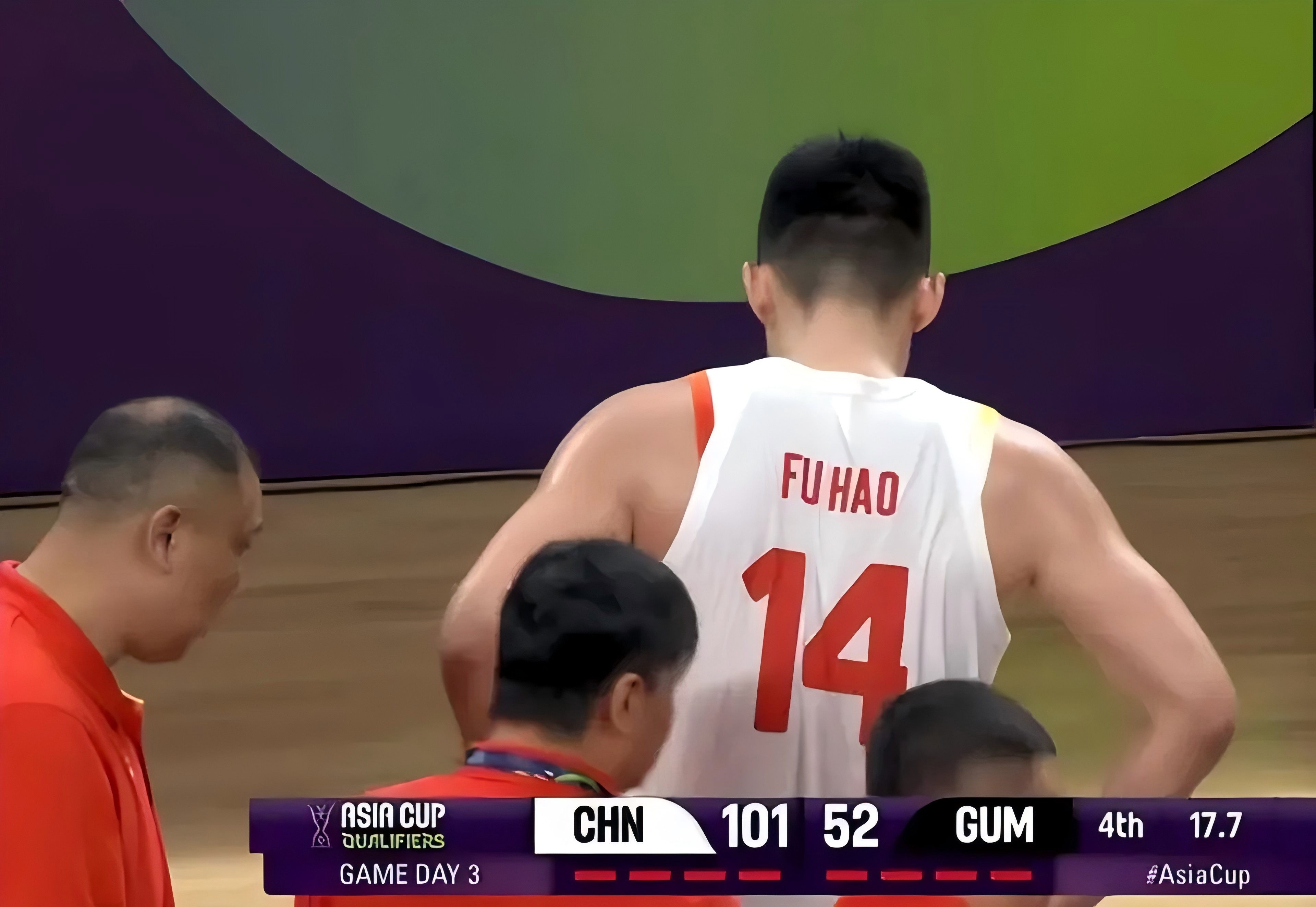 亚预赛-中国男篮101-53大胜关岛曾凡博14+8的简单介绍